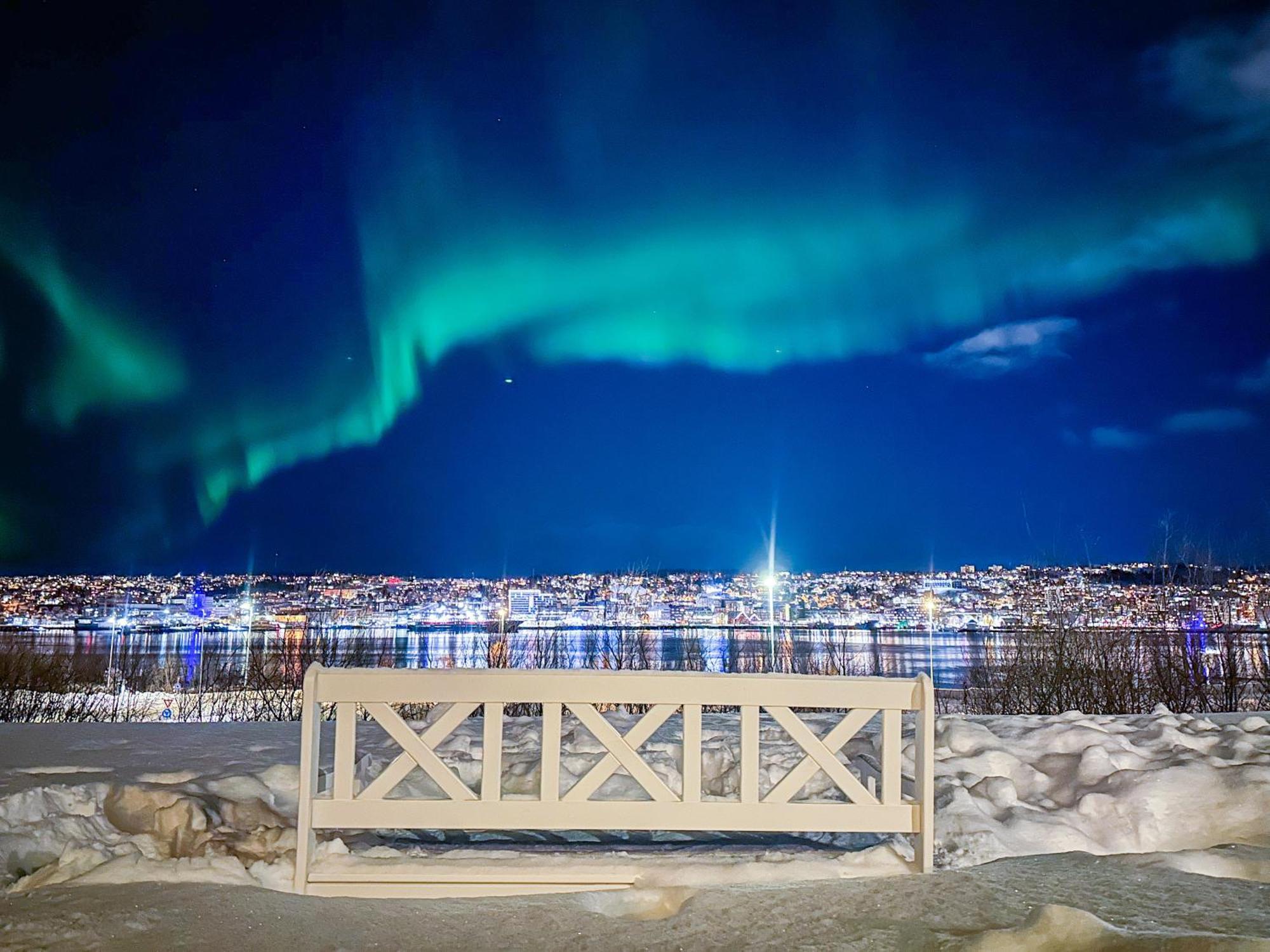 Panorama View - Free Parking - Perfect For Couples Apartman Tromsø Kültér fotó
